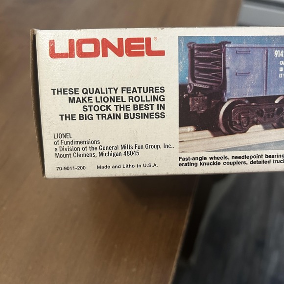 Vintage Lionel Chattahoochee Industrial RR Box Car O 027 Gauge CIRR 9405 USA - Picture 5 of 5